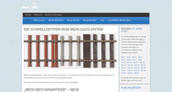 Desktop Screenshot of mein-gleis.de
